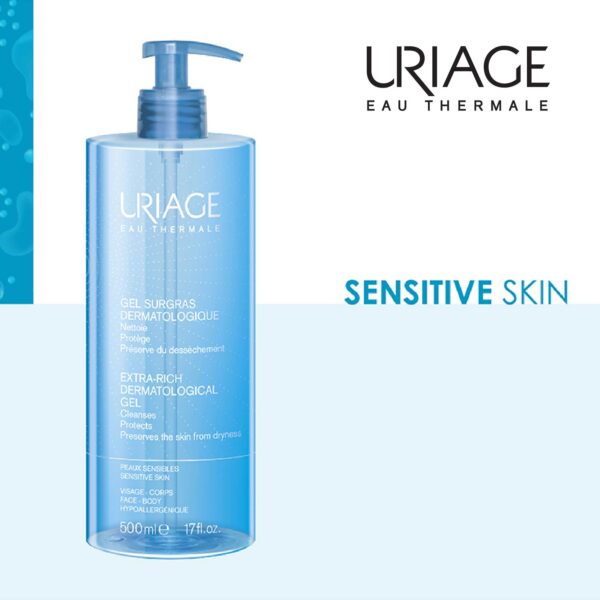 Uriage Gel Surgras Dermatologique 500ml – Image 7