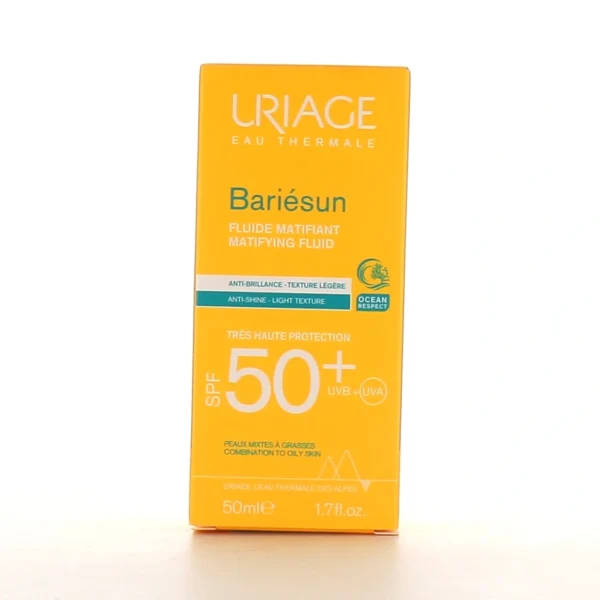 Uriage Bariésun Fluide Solaire Matifiant SPF 50+ 50ml – Image 5