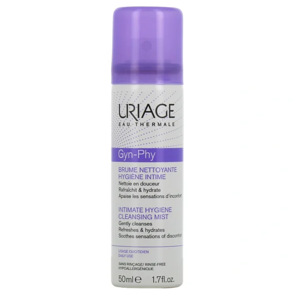 URIAGE GYN-PHY Brume Nettoyante Hygiène Intime 50ml – Image 2