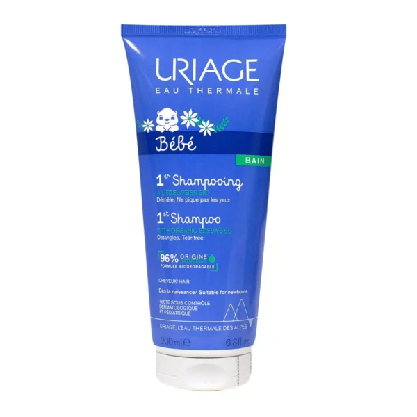 Uriage Bébé 1ere Crème Lavante Visage, Corps et Cheveux 200ml