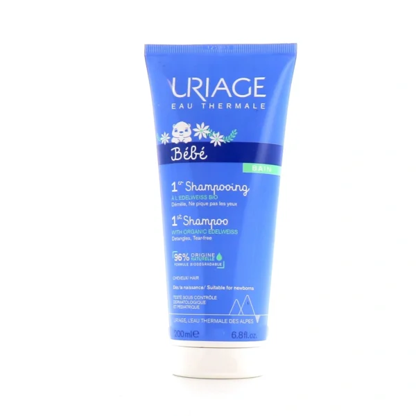 URIAGE Bebe 1er Shampooing Extra Doux Cheveux 200ml – Image 3