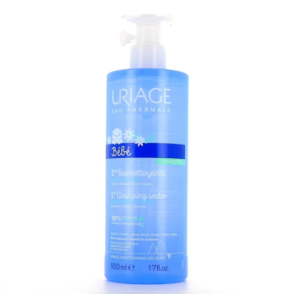 URIAGE Bebe 1ere Eau Nettoyante 500ml – Image 6