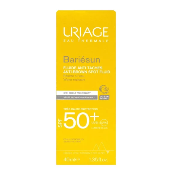 Uriage Bariesun Fluide Anti-Taches SPF50+ 40ml – Image 4