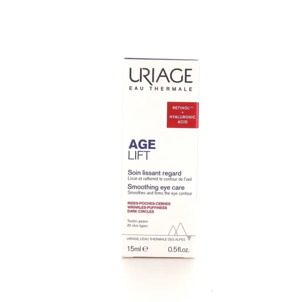 URIAGE Age Lift Soin Lissant Contour des Yeux 15ml – Image 4