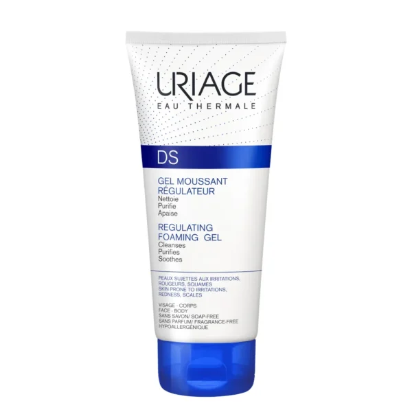 URIAGE DS Gel Nettoyant Moussant Régulateur 150ml