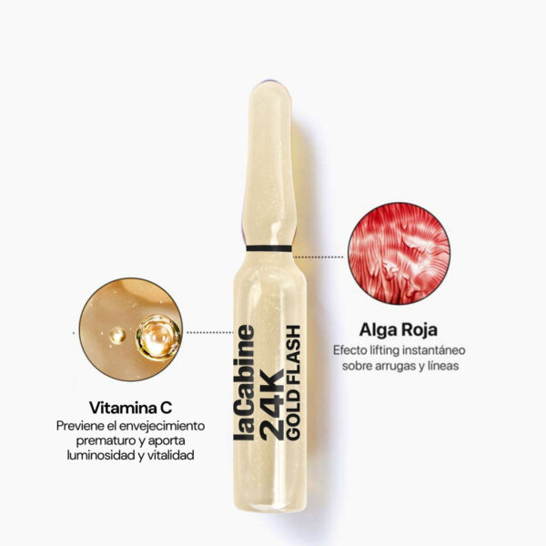 LaCabine 24K Gold Flash Édition Limitée 1 Ampoule – Image 2