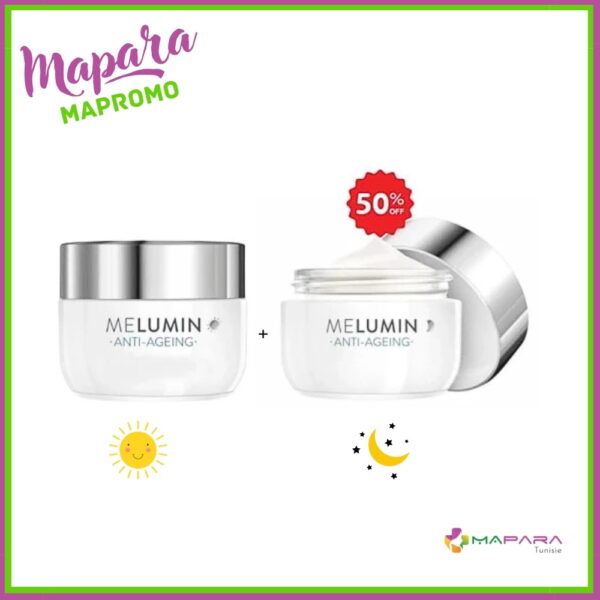 Dermedic Coffret Melumin Creme Jour et Nuit Anti Taches