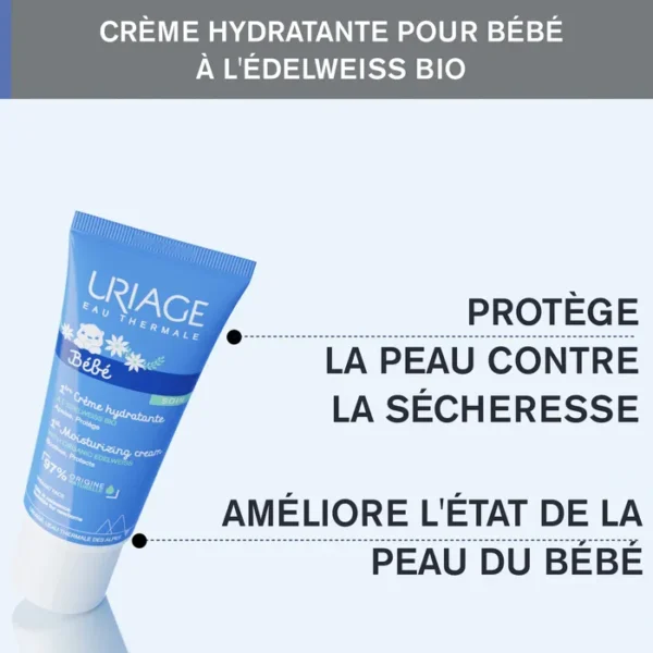 URIAGE Bebe 1ère Crème Hydratante 40ml – Image 4