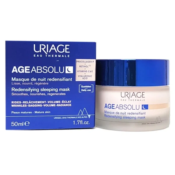 Uriage Age Absolu Masque de Nuit Redensifiant 50ml – Image 2