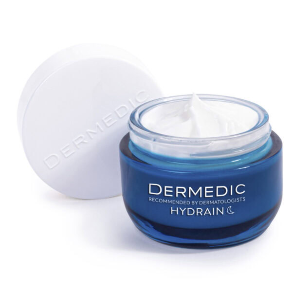 Dermedic Hydrain 3 Hialuro Creme de Nuit Hydratante Anti Age 50ml – Image 3