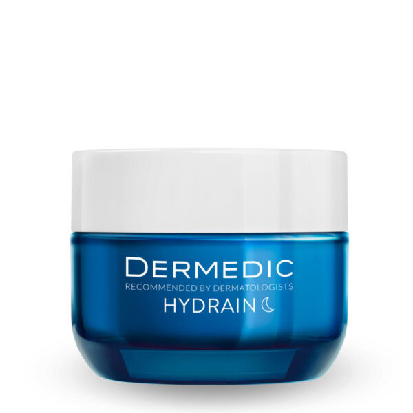 Dermedic Hydrain 3 Hialuro Creme de Nuit Hydratante Anti Age 50ml – Image 2