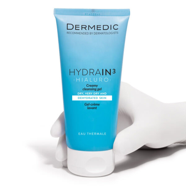 Dermedic Hydrain 3 Gel Nettoyant 200ml – Image 3