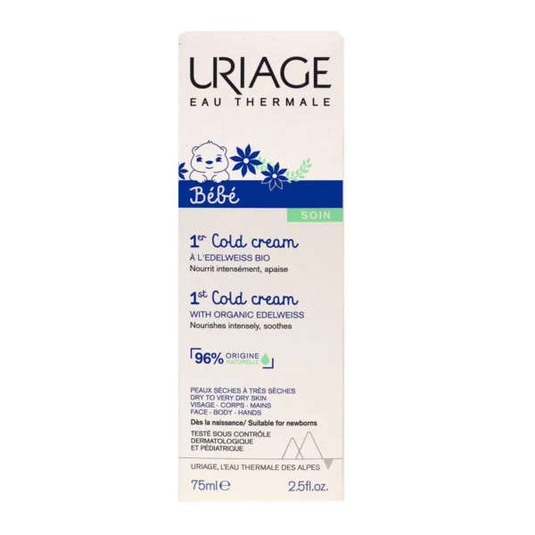 Uriage Bebe 1er Cold Cream Visage et Corps 75ml – Image 4