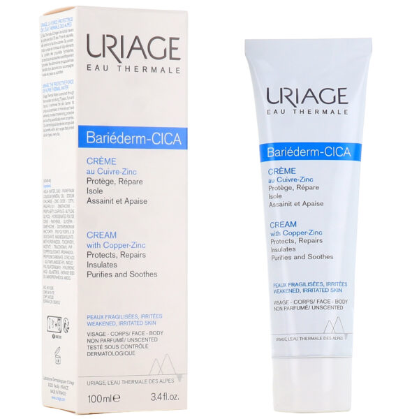 URIAGE Bariéderm Cica Crème Au Cuivre-Zinc SPF50+ 40ml – Image 6