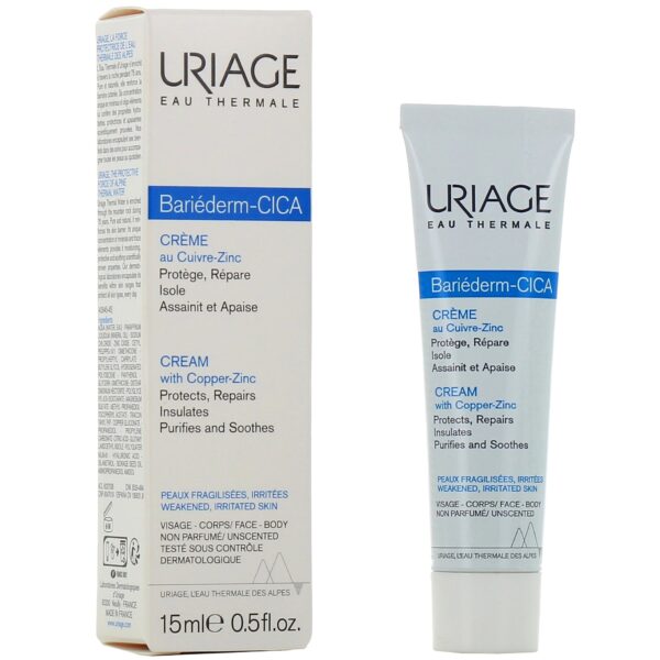 Uriage Bariéderm Cica Crème Réparatrice au Cuivre-Zinc 100ml – Image 6