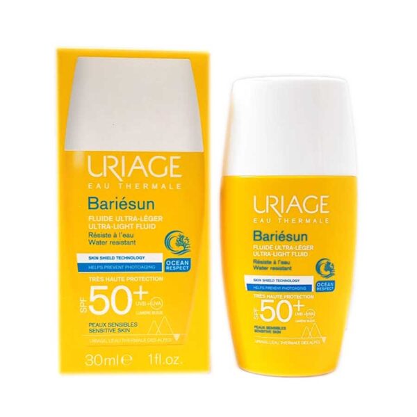 Uriage Bariésun Fluide Ultra-Léger SPF50+ 30ml – Image 6