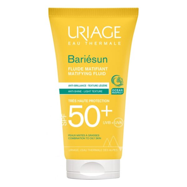 Uriage Bariésun Fluide Solaire Matifiant SPF 50+ 50ml – Image 3