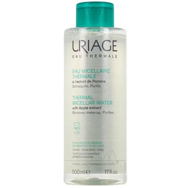 URIAGE Eau Micellaire Thermale Peaux Mixtes à Grasses 250ml – Image 5