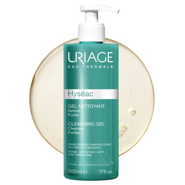 URIAGE Hyseac Gel Nettoyant Anti-Imperfections 500ml – Image 2