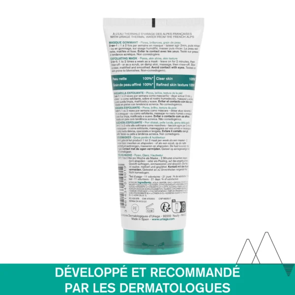 URIAGE Hyseac Masque Gommant 100ml – Image 3