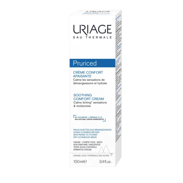 URIAGE Pruriced Crème Apaisante sans Parfum 100ml – Image 2