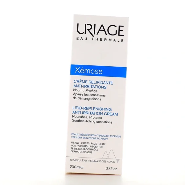 Uriage Xemose Crème Relipidante Anti-Irritations 200ml – Image 4