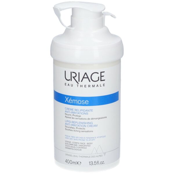 Uriage Xemose Crème Relipidante Anti-Irritations Nourrissante Corps 400ml – Image 7