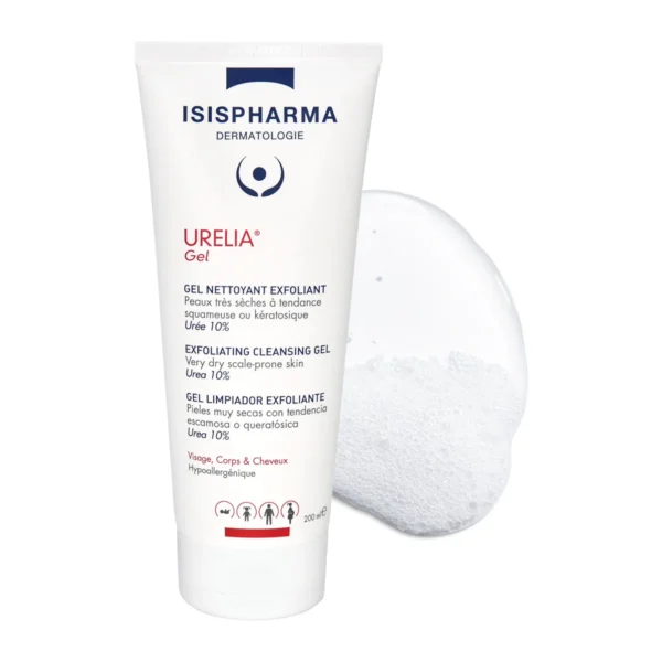 Isispharma Urelia Gel Nettoyant Exfoliant 200ml – Image 2