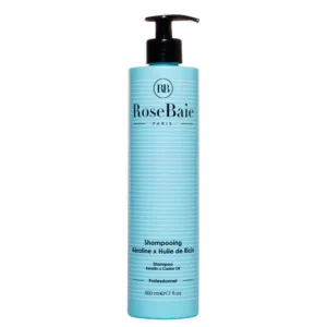 RoseBaie Shampoing Kératine x Huile de Ricin 500ml