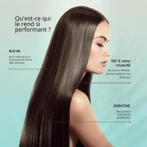 RoseBaie Shampoing Kératine x Huile de Ricin 500ml